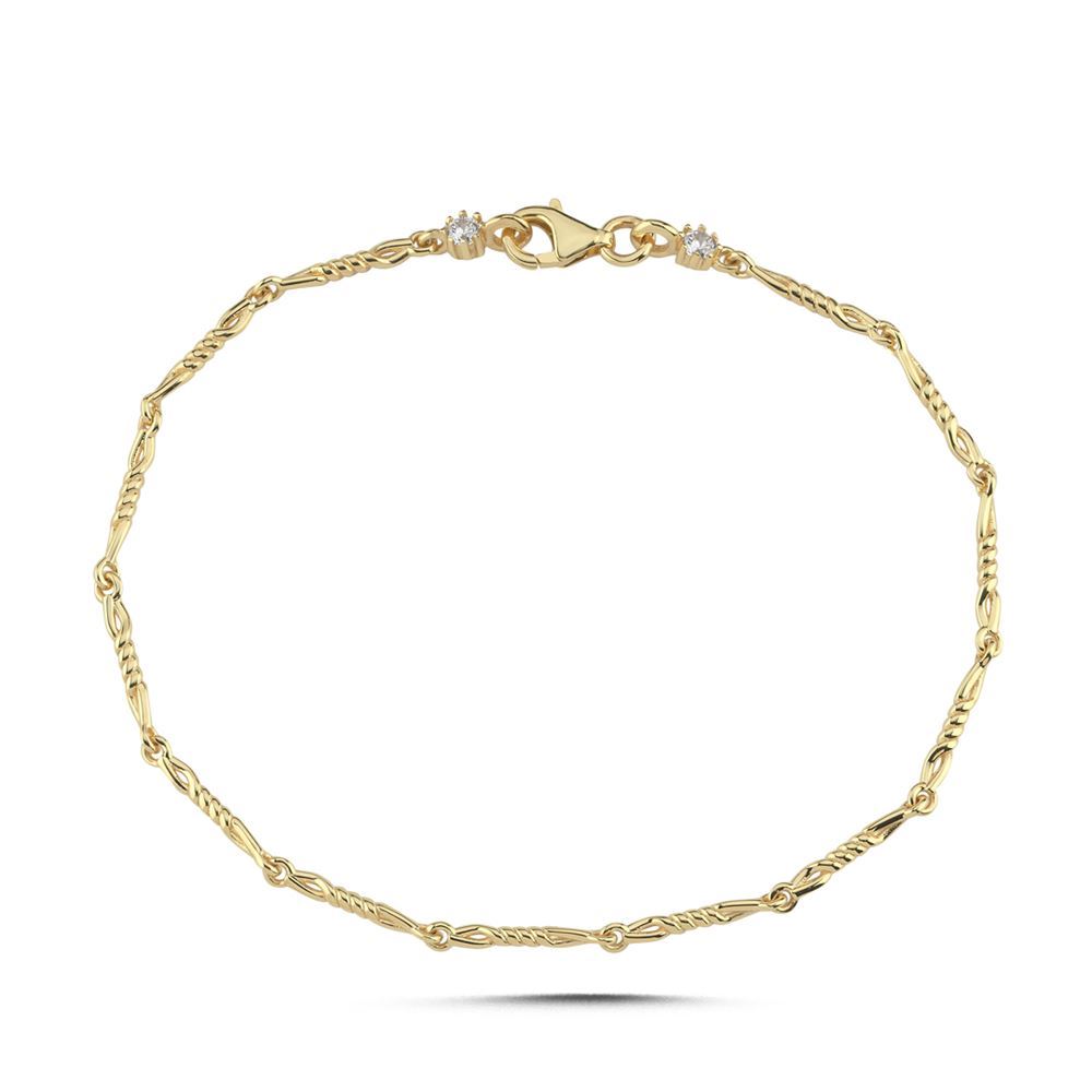 Burgu Tasarım Bileklik (18,5 *0,2 Cm)