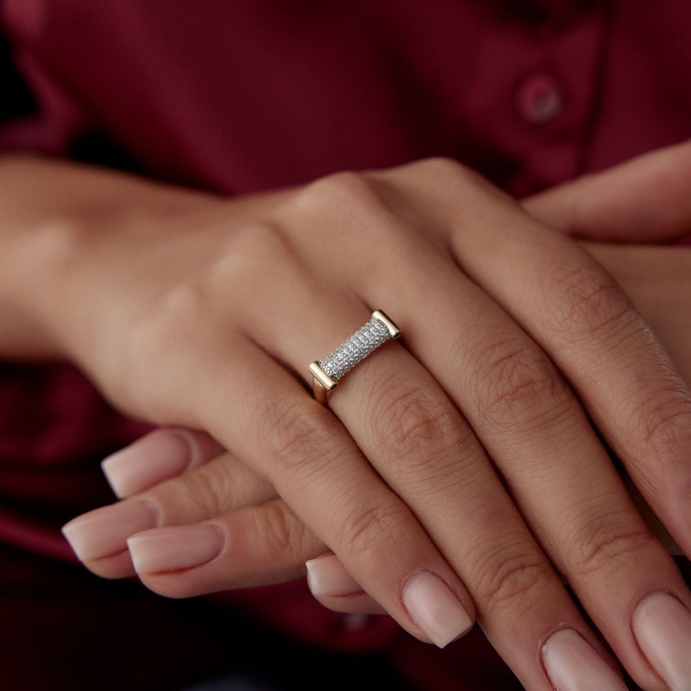 Beyaz Taşlı Mavi Taşlı Yassı Tasarım Baget