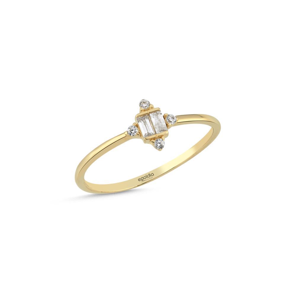 Baget Taşlı Yüzük