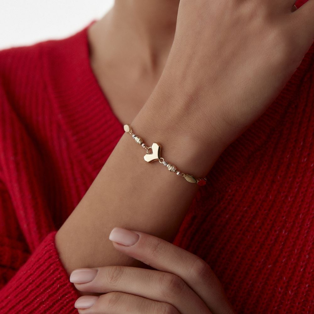 Kalp Dorika Tasarım Bileklik