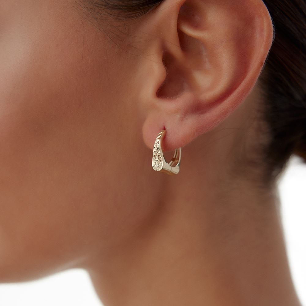 Yüzük Tasarım Kalemli Küpe