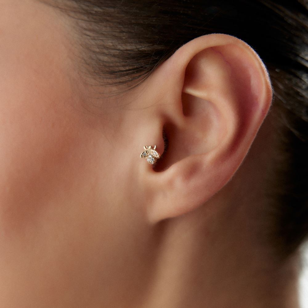 Arı Tasarım Taşlı Piercing