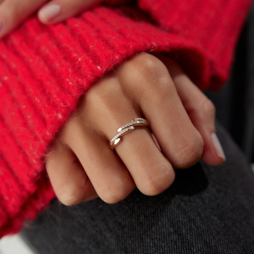 Çubuk Tasarım Taşlı Yüzük