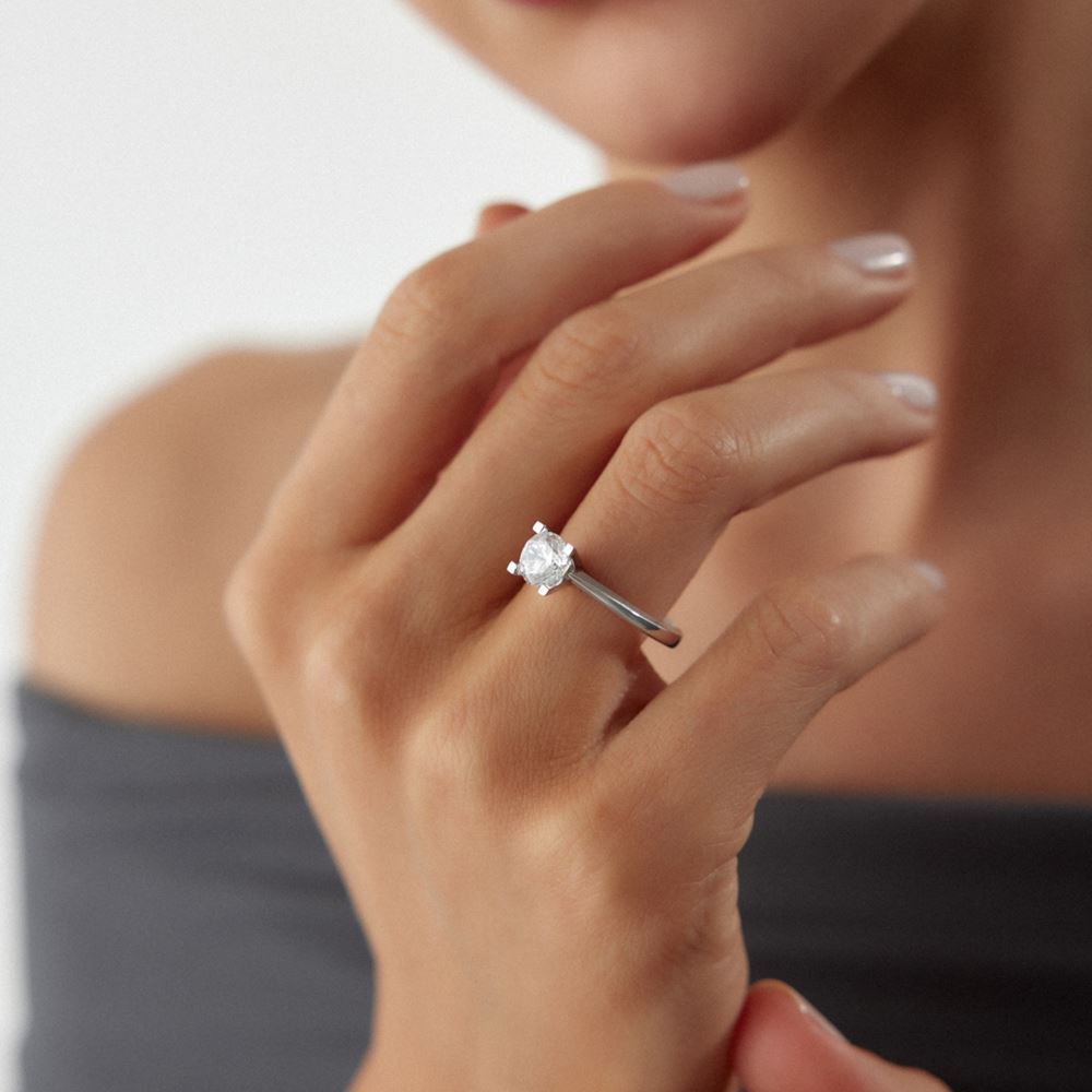 Altın Tektaş Yüzük