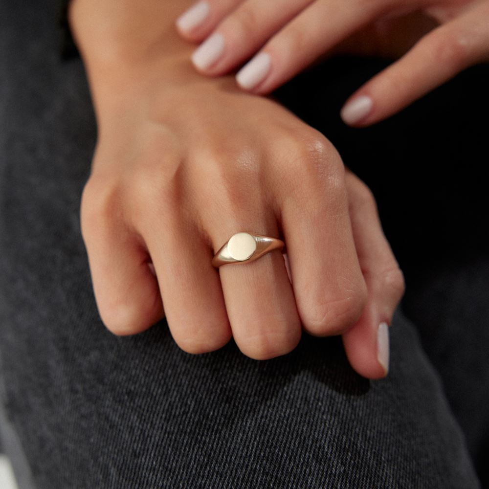 Oval Şövalye Yüzük