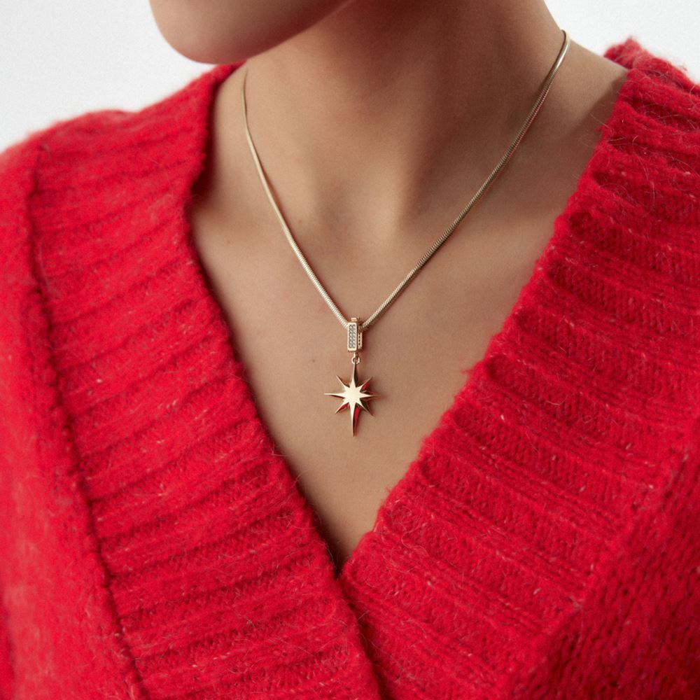 Kutup Yıldız Charm Kolye Ucu