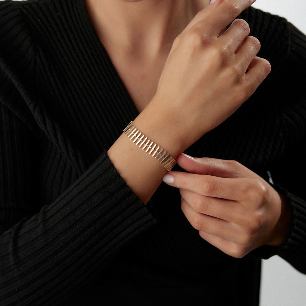 Merdiven Çizgili Bileklik