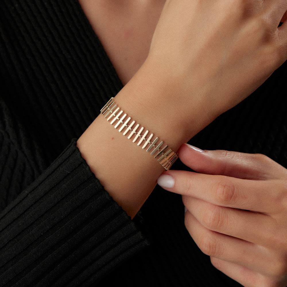 Merdiven Çizgili Bileklik