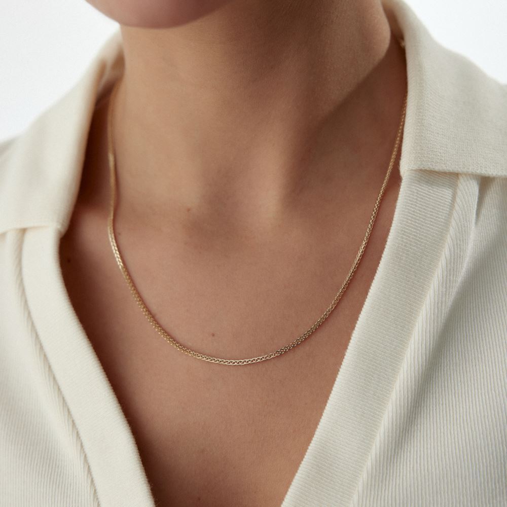 İtalyan Güverse Kolye 50 Cm