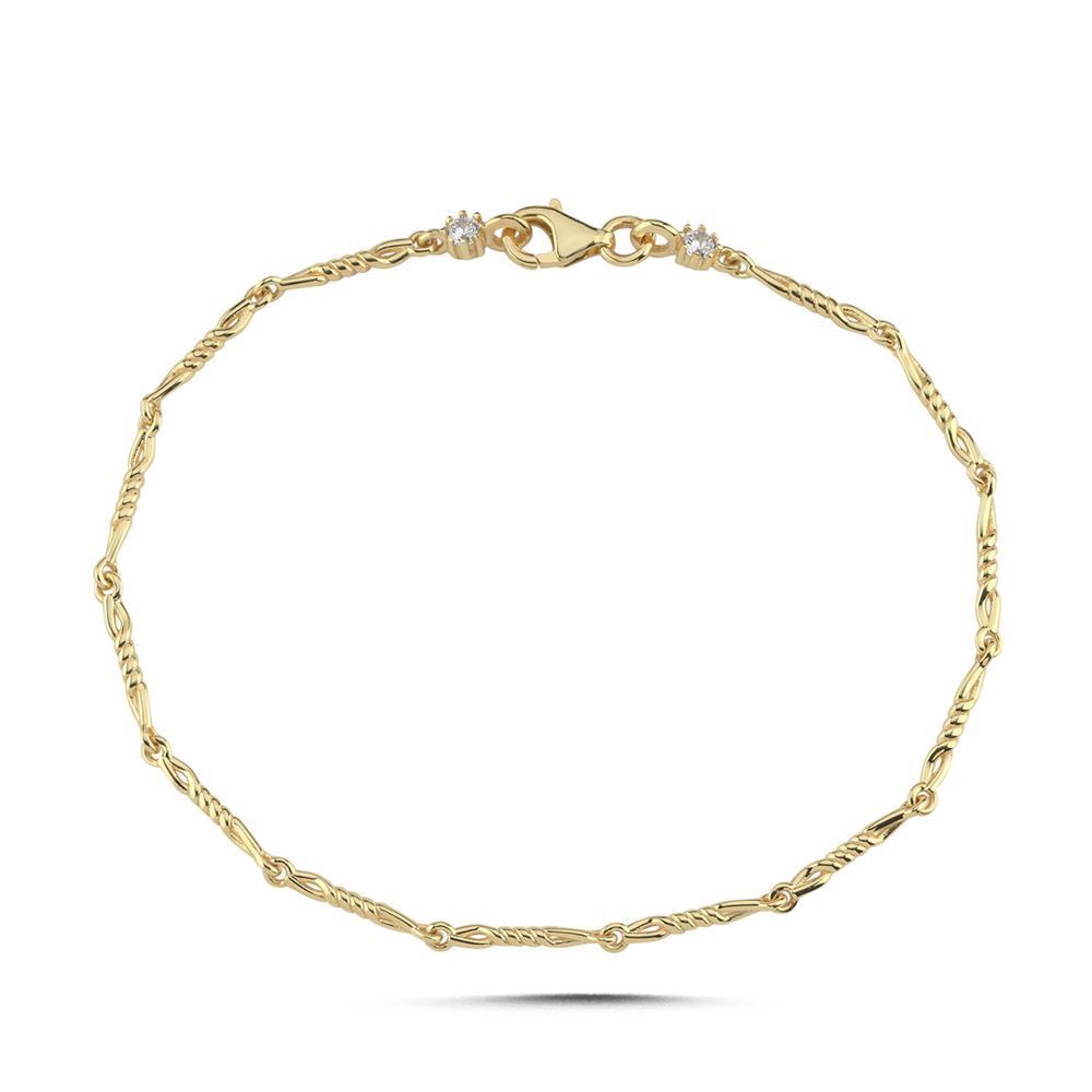 Burgu Tasarım Bileklik (18,5 *0,2 Cm)