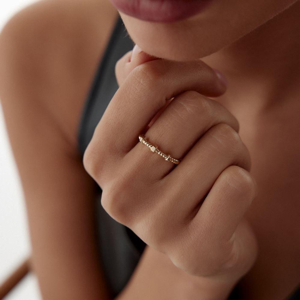 Somun Vida Burgu Tasarım Yüzük