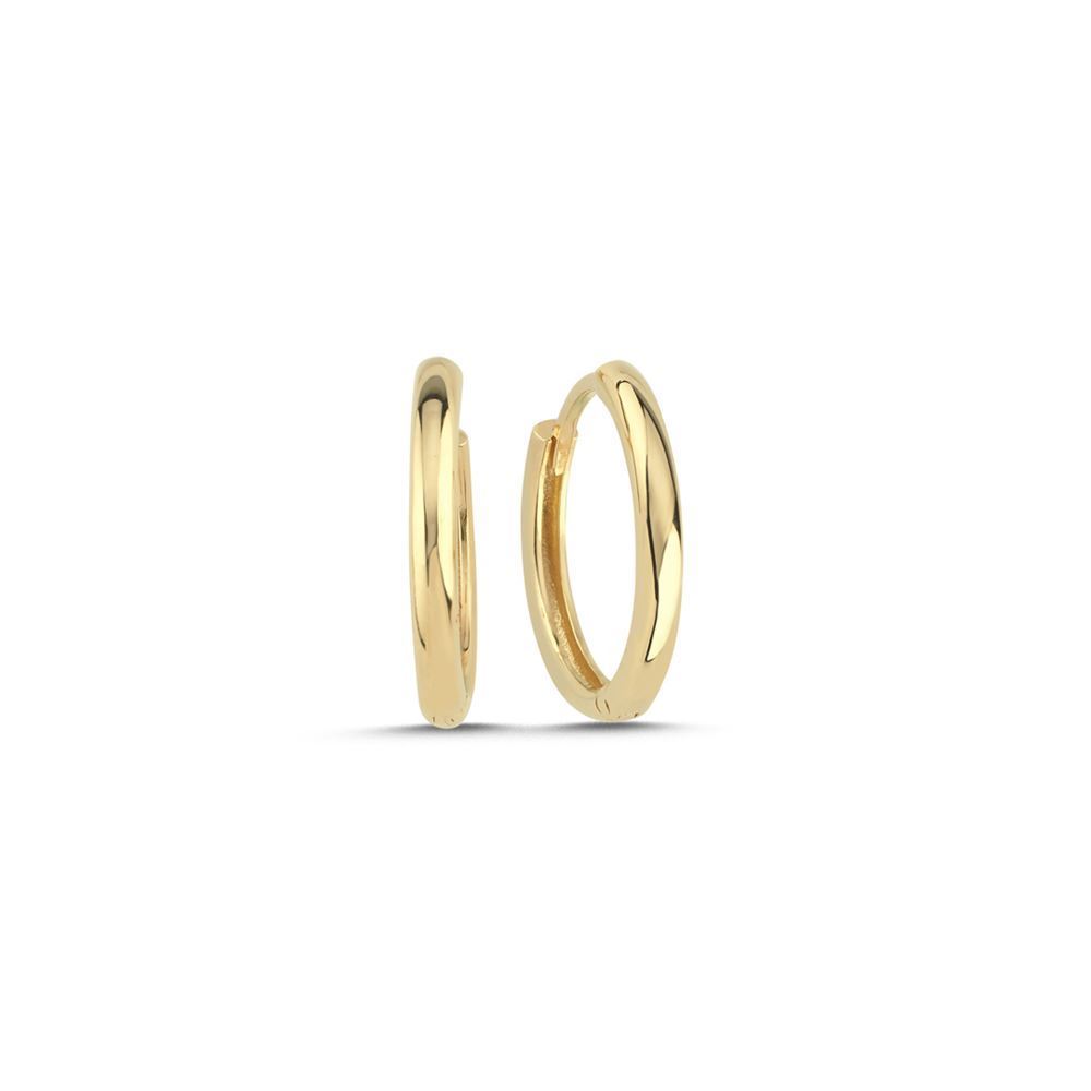 Orta Boy Halka Küpe (2x2 cm 2 mm)